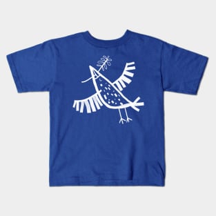 cute cartoon dove of peace Kids T-Shirt